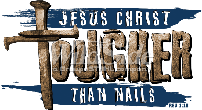 Tougher Than Nails - Cross (675x675), Png Download