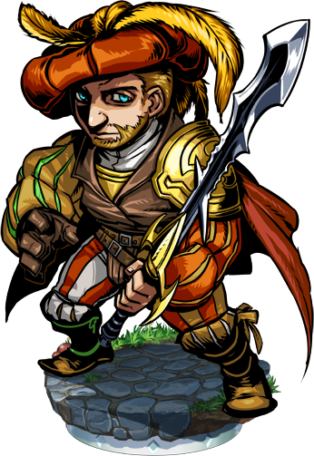 Landsknecht Slasher - Landsknecht Dwarf (346x503), Png Download