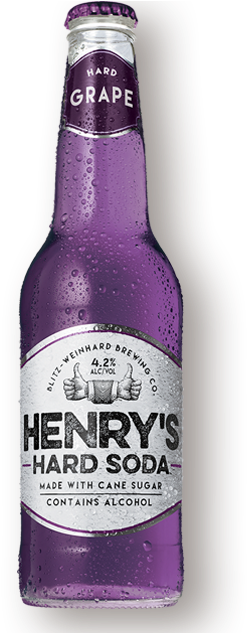 Henrys Hard Soda Grape - Henry's Cherry Cola Hard Soda (800x632), Png Download