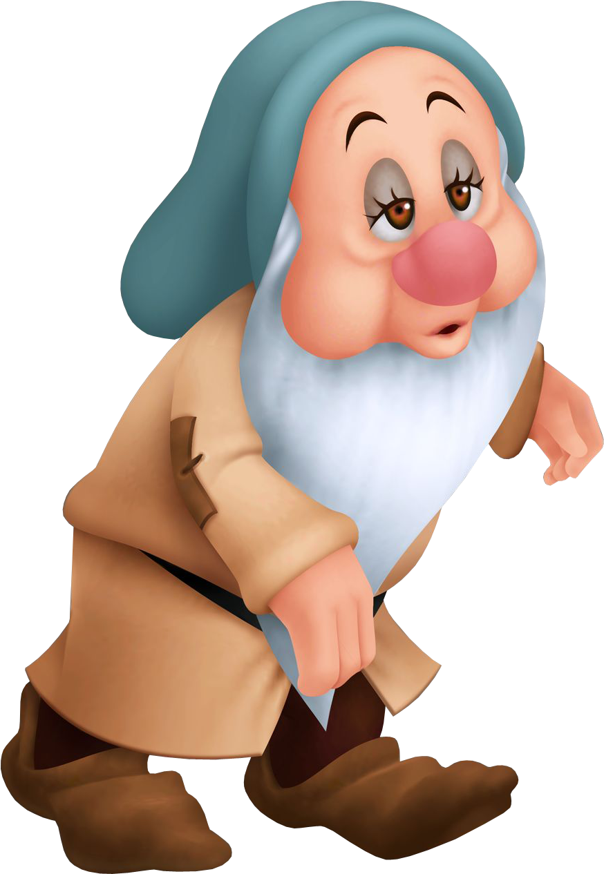7 Dwarfs Sleepy (978x1398), Png Download