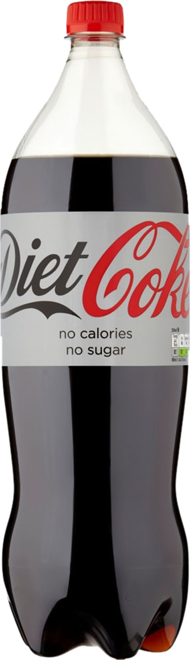 Diet Coke 1.25 Bottle (752x2240), Png Download