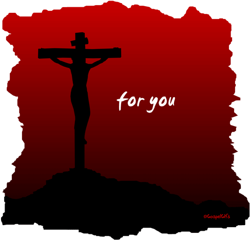 Jesus Is A Man's Man - Jesus On The Cross For You (500x490), Png Download
