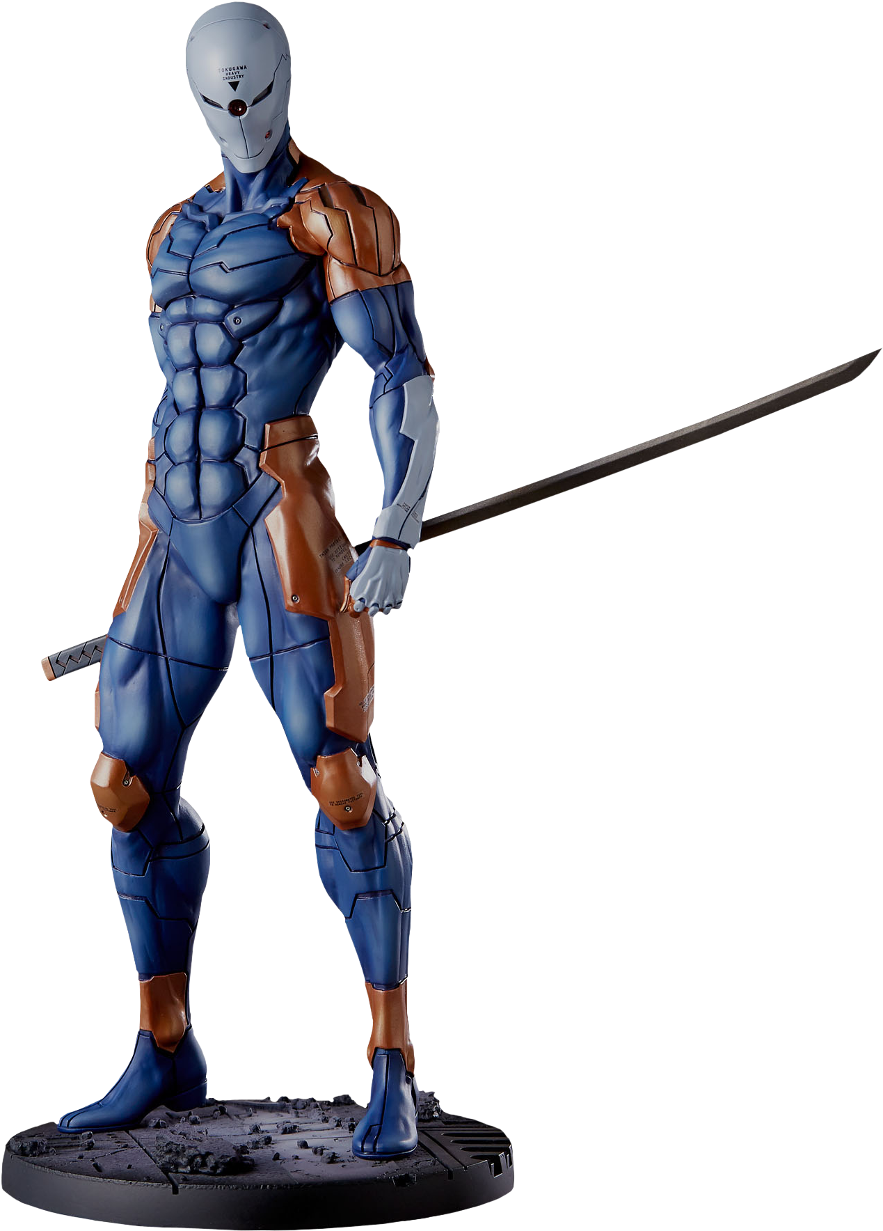 Metal Gear Solid - Cyborg Ninja (1324x1822), Png Download