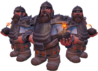 Dwarf Grenadier Image - Orcs Must Die Dwarfs (400x405), Png Download