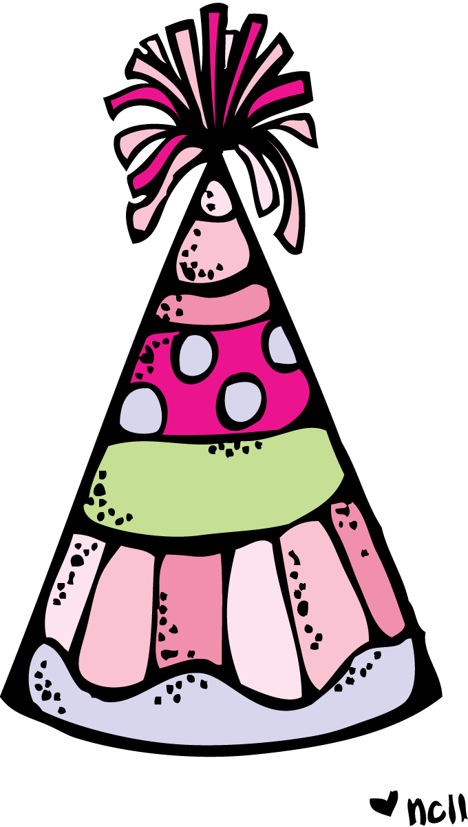 Fun For First Hanging Table Signs Birthday Boxes - Melonheadz Birthday Hat (680x1200), Png Download