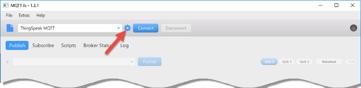 Press The Gear Icon To The Right Of The Profile Name, - Utility Software (718x176), Png Download