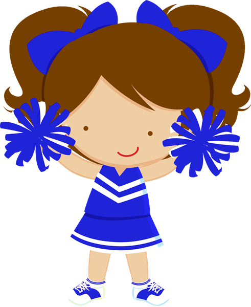 Cheerleader Clipart Png (491x600), Png Download