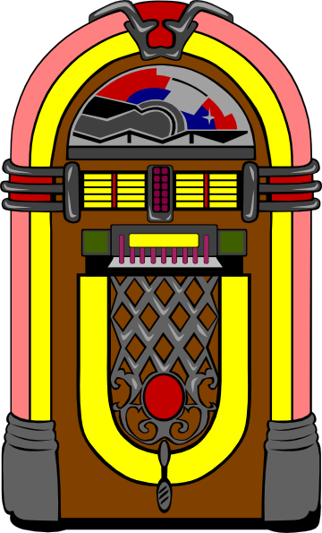 Clip Art 50s Jukebox - Jukebox Icon (360x595), Png Download