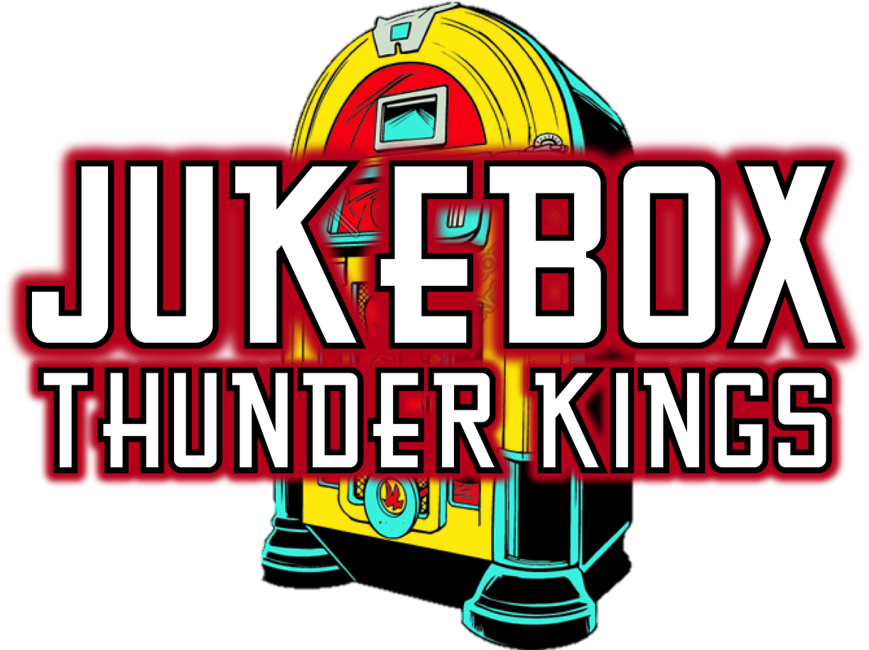 Jukebox Thunder Kings - Cafepress Juke Box Sticker (1262x913), Png Download