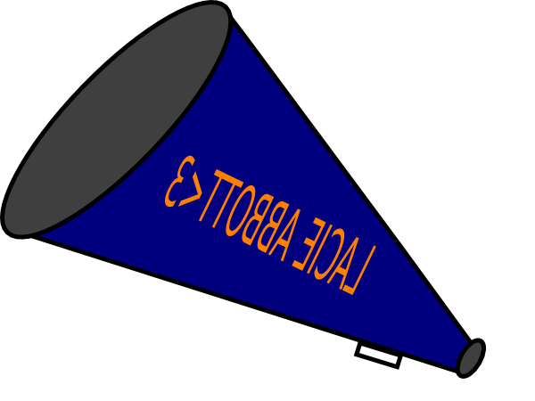 Cheer Megaphone Clip Art - Cheerleading (600x450), Png Download