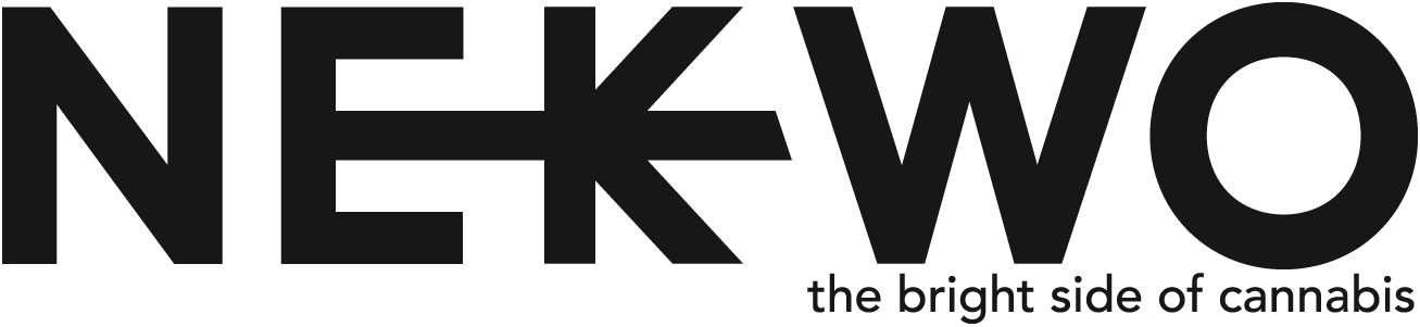 Nekwo The Bright Side Of Cannabis Logo (1307x301), Png Download