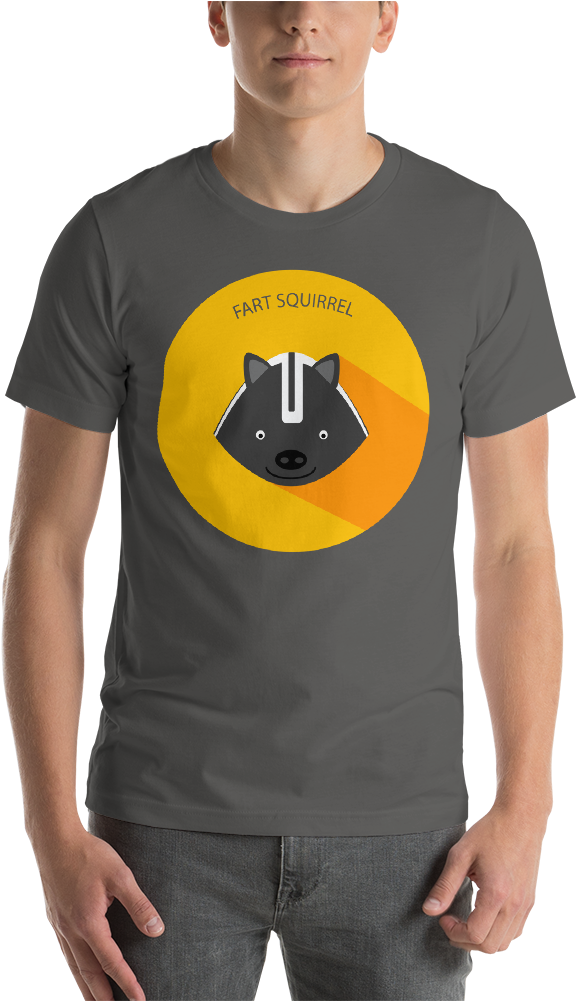 Fart Squirrel T-shirt Fabric Weights, Squirrel, Unisex, - Shirt (1000x1000), Png Download