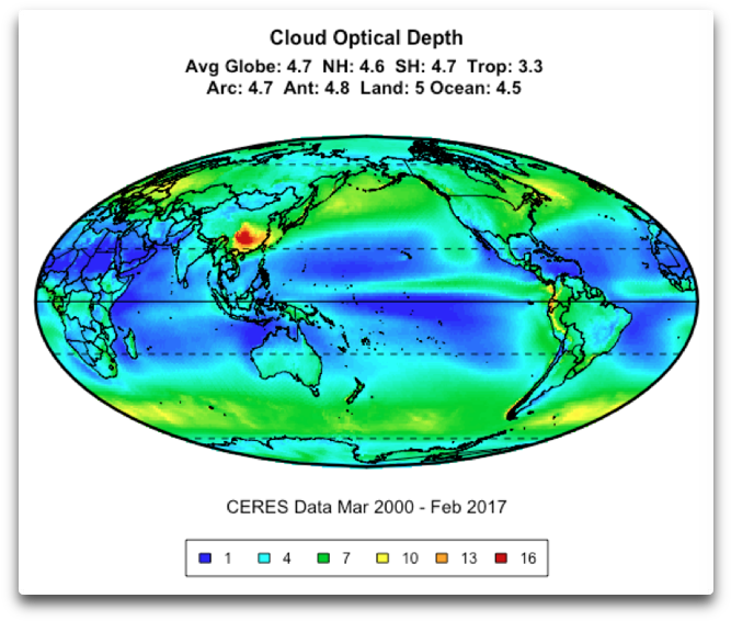 Ceres Cloud Optical Depth - Art (709x623), Png Download