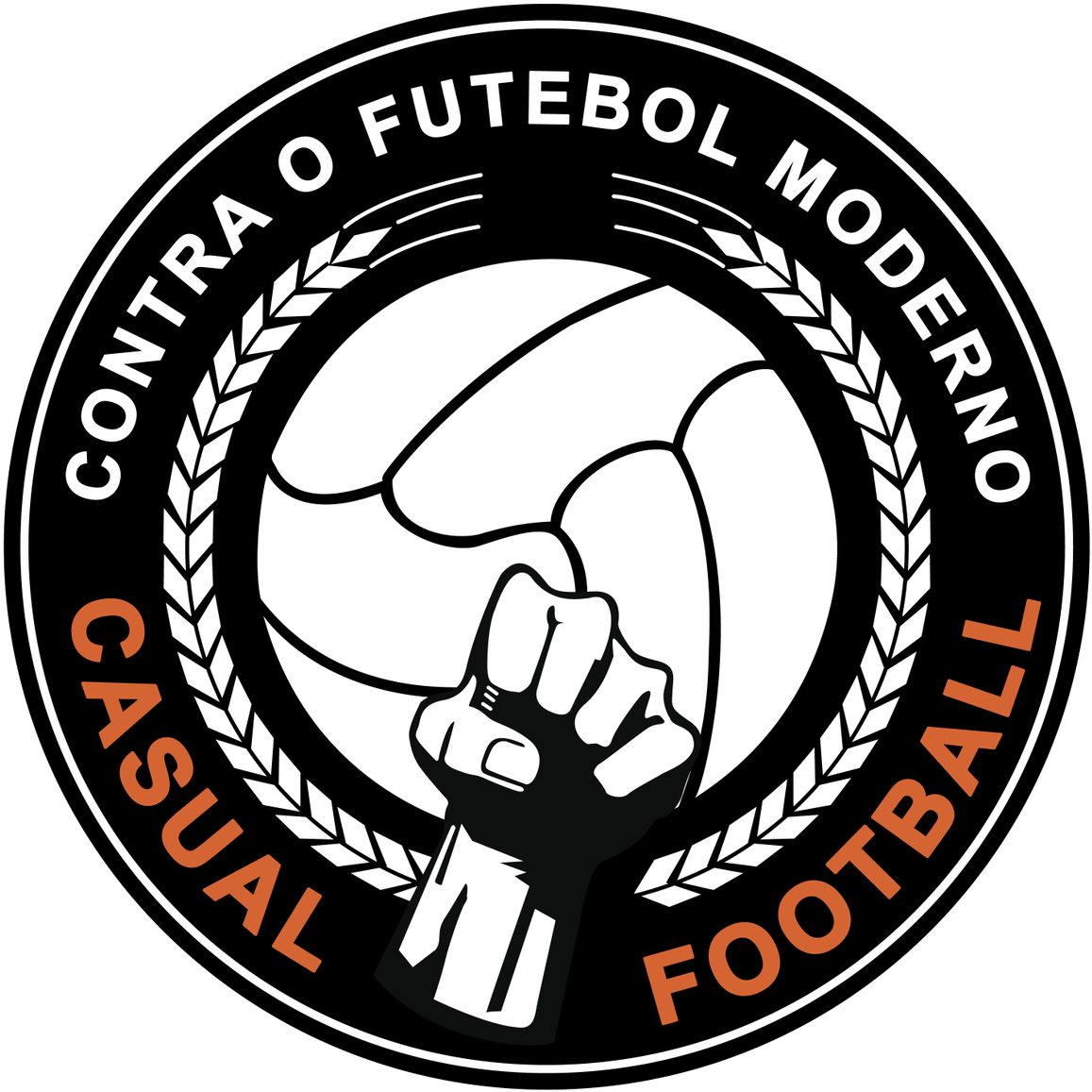 Casual Football On Twitter - Logo Against Modern Football (1200x1200), Png Download