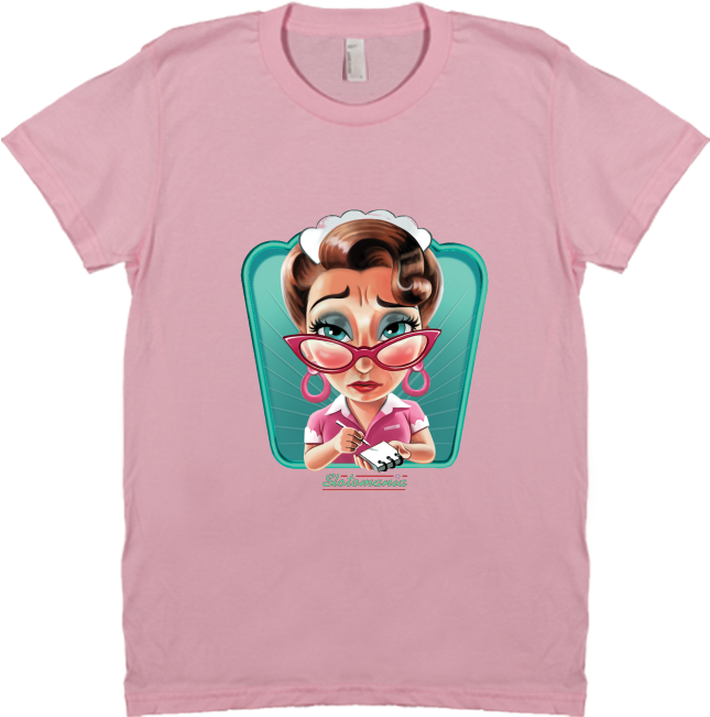 Winning Waitress Women's - Shirt (852x762), Png Download