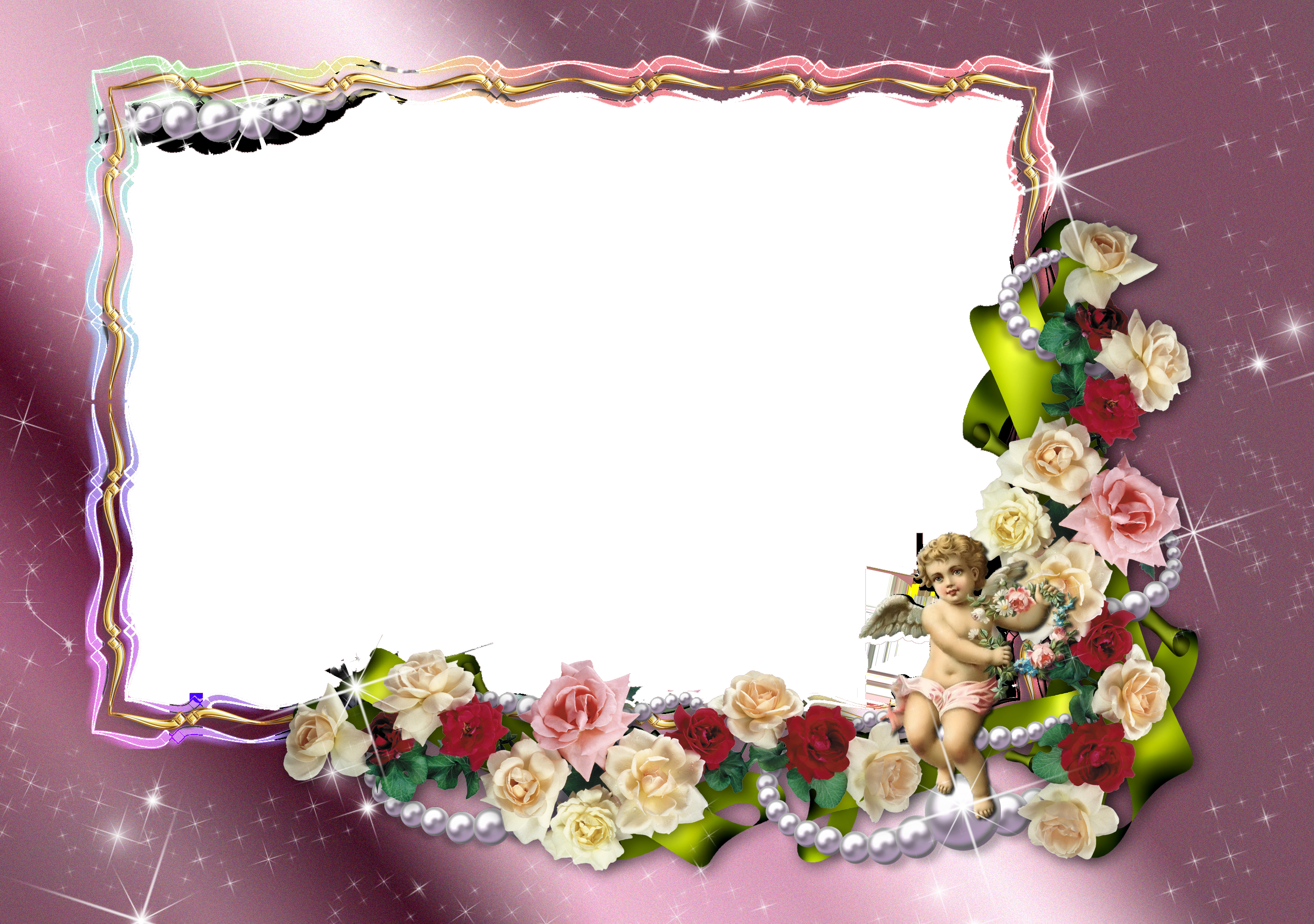 Cuadros De Fotos, Marcos, Efectos Fotográficos, Ideas - Wedding Frames (2551x1795), Png Download