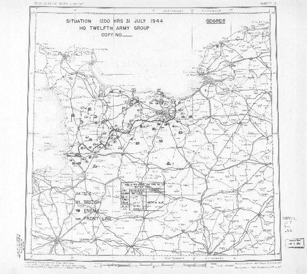 Original Map Downloaded From The Library Of Congress - Map (608x543), Png Download