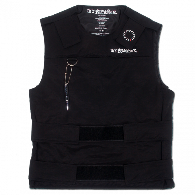Usb) Img 0715[1] Front Vest - My Chemical Romance Bullet Proof (680x680), Png Download