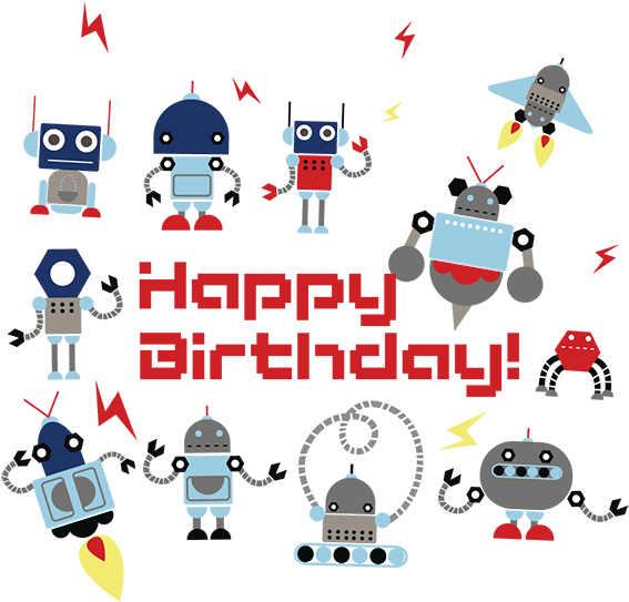 Kids Birthday Party Robotics For Kids (600x600), Png Download