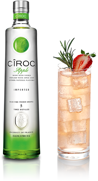 10 Classic Ciroc Cocktails - Apple Ciroc (425x803), Png Download