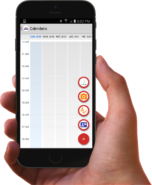 Gestion De Tu Cartera En La Palma De La Mano - Mano Con Iphone Png (583x711), Png Download