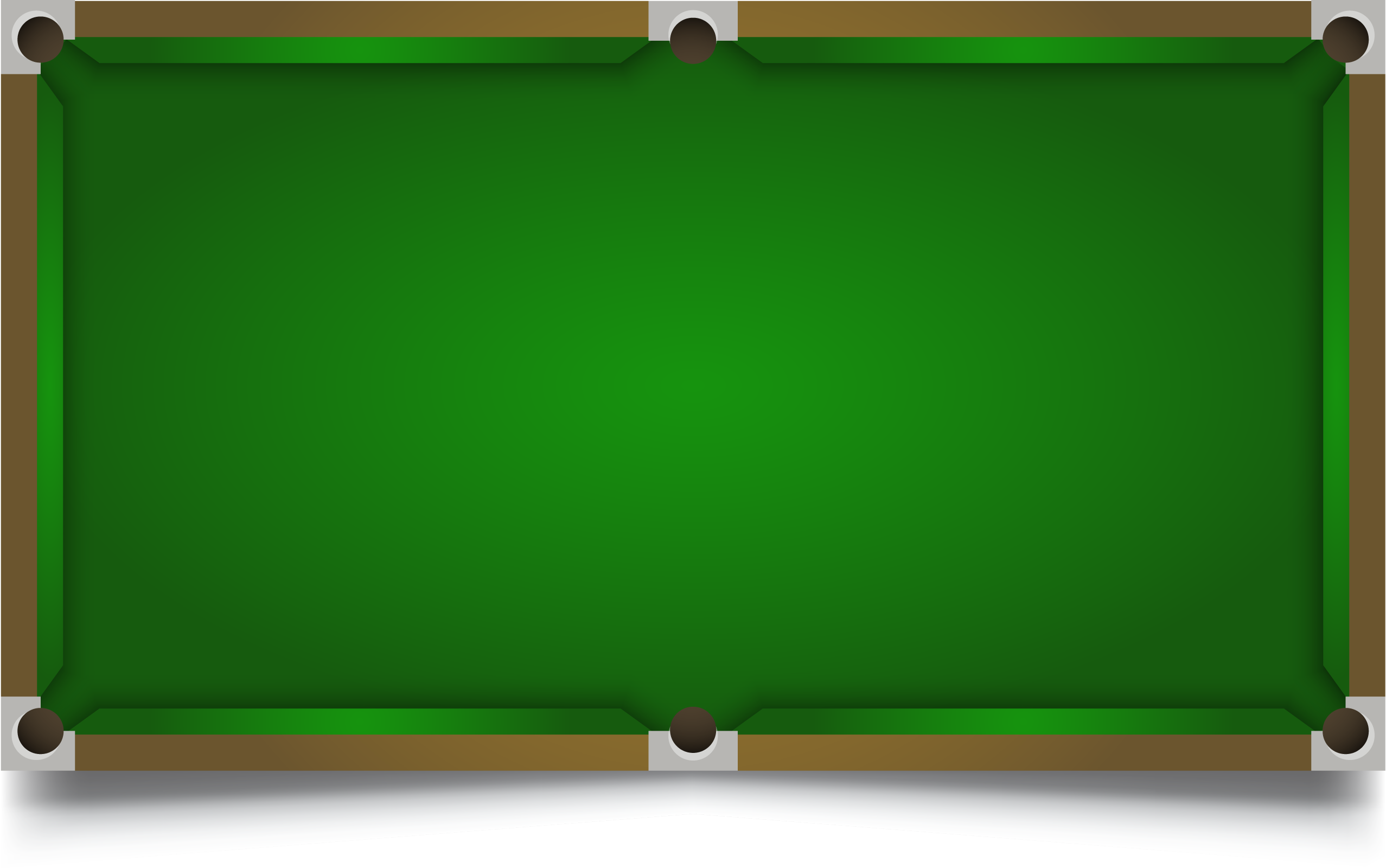 Billiard Png Image File - Billiard Table Png (2555x1600), Png Download