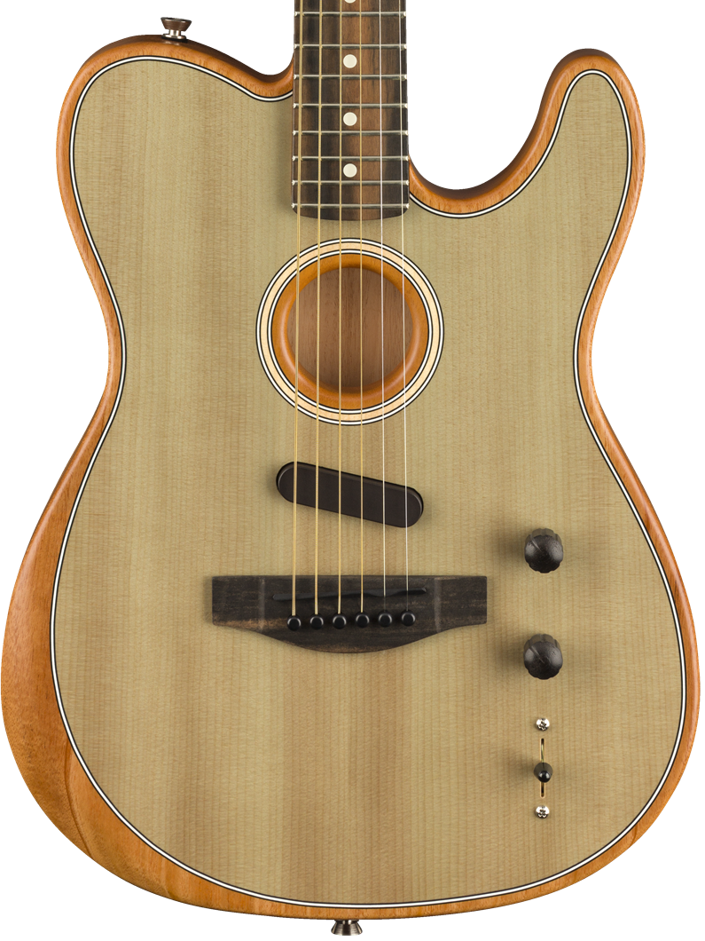 Fender American Acoustasonic Telecaster (795x1060), Png Download
