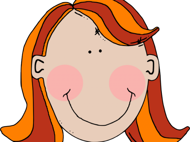 Woman Face Clip Art (640x480), Png Download