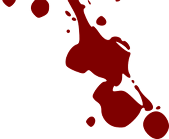 Elimina Las Manchas De Sangre Con Agua Oxigenada - Red Paint Splatter Png (772x456), Png Download