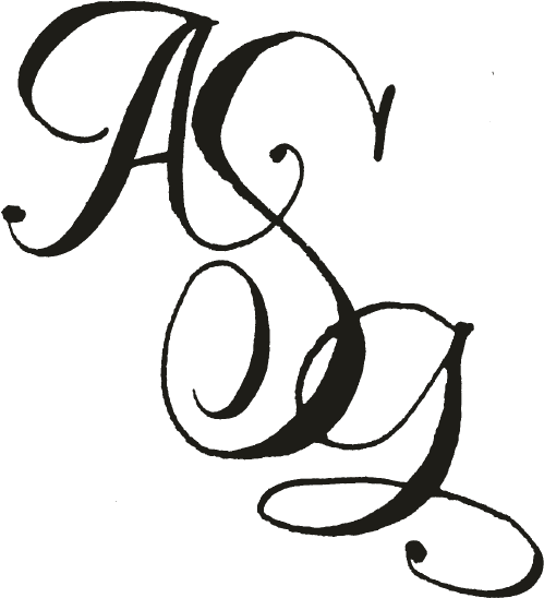 Marsham - Vs Calligraphy Monogram (696x696), Png Download
