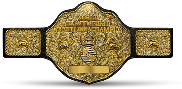 Big Gold Belt - Wcw Heavyweight Championship Belt (421x236), Png Download