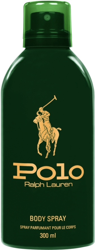 Polo Body Spray For Him - Ralph Lauren Polo Green Body Spray 300ml (640x960), Png Download