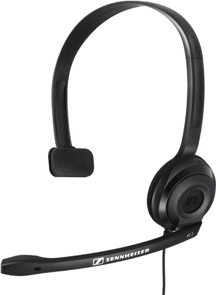 Pc 2 Chat - Sennheiser Pc 2 Chat Headset (600x600), Png Download