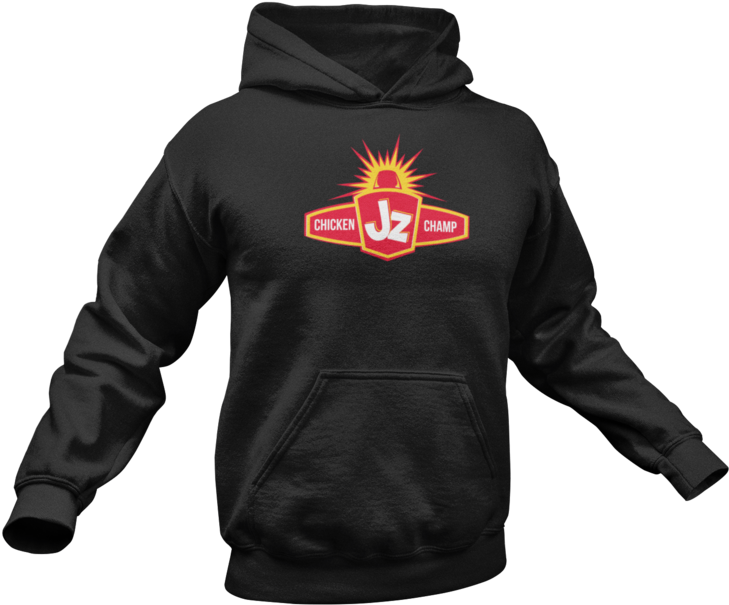Chicken Championship Belt Official Jz Hooded Sweatshirt (1000x750), Png Download