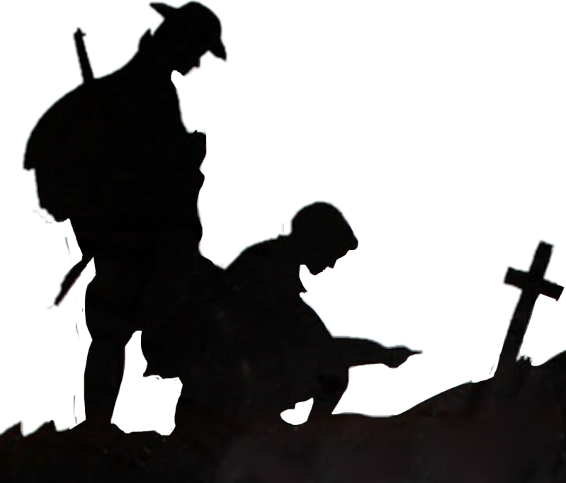 Popular And Trending Soldiers Stickers On Picsart - Silhouette (799x682), Png Download