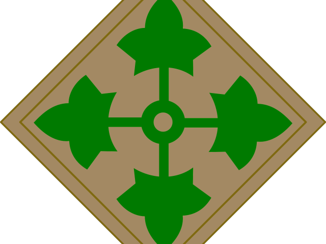 Army Clipart Army Star - 4th Id Logo (640x480), Png Download