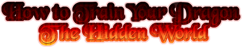 How To Train Your Dragon The Hidden World Logo Big - Graphic Design (950x380), Png Download