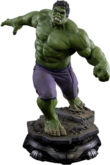 Hulk Maquette Statue - Hulk Sideshow Maquette Avengers Age Of Ultron (600x600), Png Download