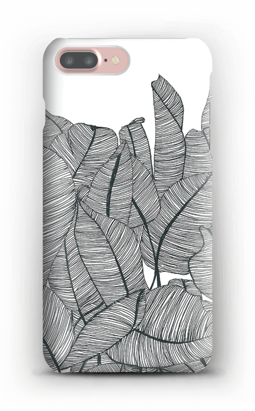 Banana Leaves Case Iphone 7 Plus - Mobile Phone Case (498x800), Png Download