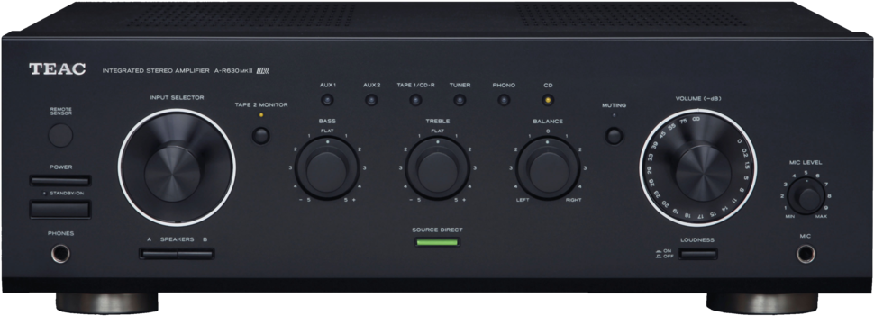 A-r630mkii B Front R976x488 \ - Teac A R650mkii B (976x488), Png Download