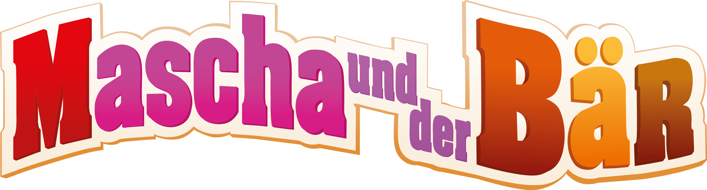 Mascha Und Der Bär Logo (2287x615), Png Download