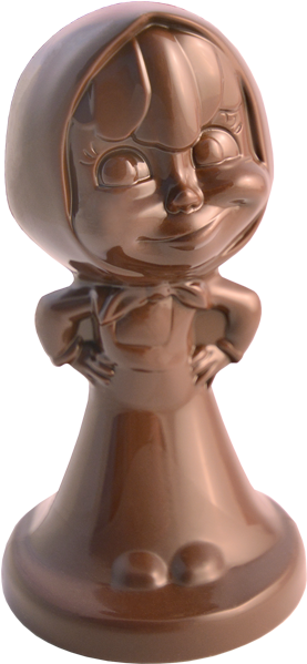 Choco-figure «masha» 75gm - Figurine (700x700), Png Download