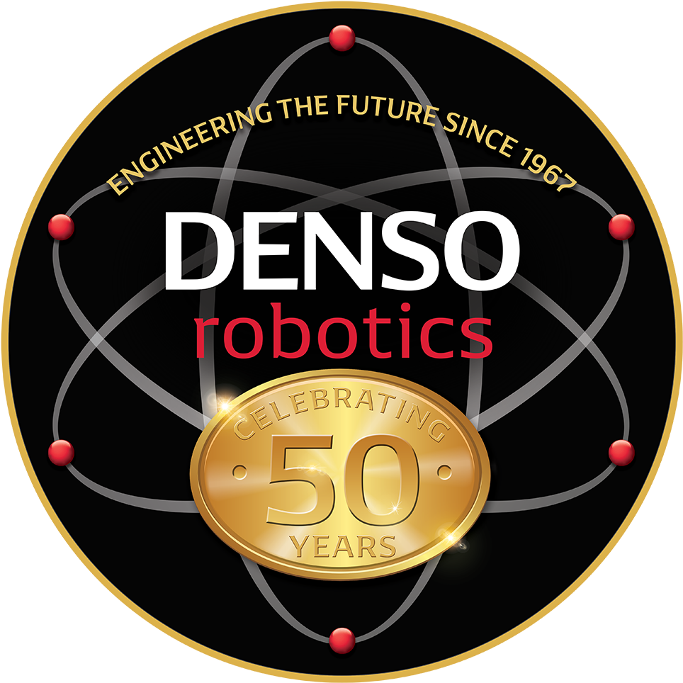 Celebrating 50 Years Of Denso Robotics - Circle (1024x1008), Png Download
