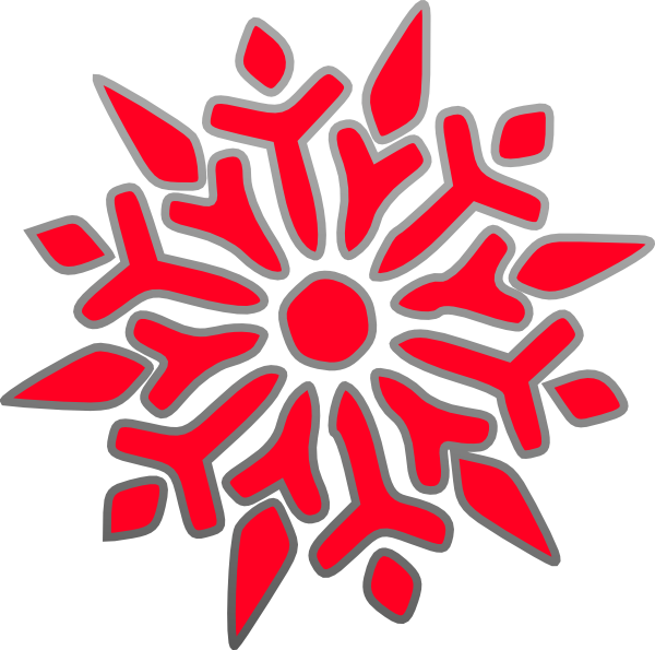 Snowflake Clipart Free No Background (600x595), Png Download
