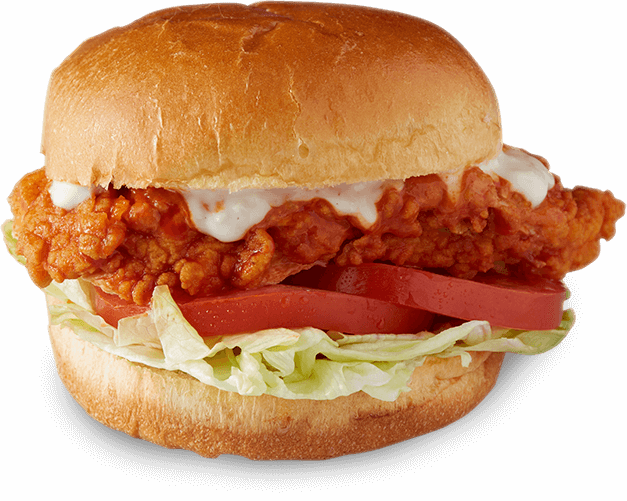 Grilled Chicken Breast, Served With Lettuce, Tomato, - Wings Over (627x501), Png Download