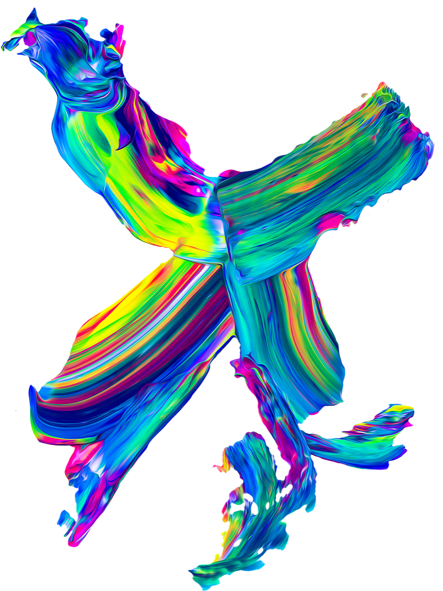 A Piece From "abstract Paint Toolbox," A Pack With - Illustration (892x1200), Png Download