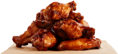 Hot & Honey Mustard - Grilled Chicken Wings Png (953x554), Png Download