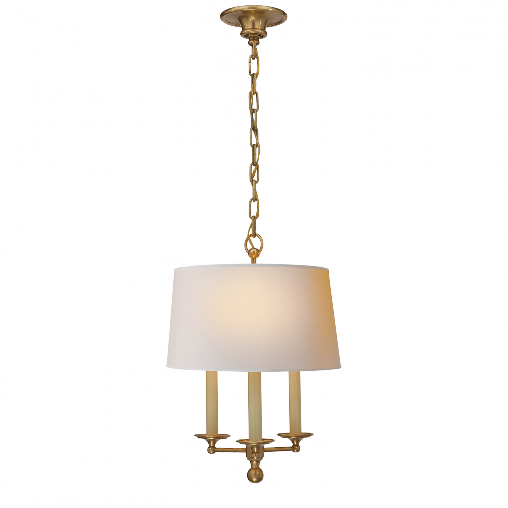 Classic Candle Hanging Light In Hand-rubbed Anti - Pendant Light (1000x1000), Png Download