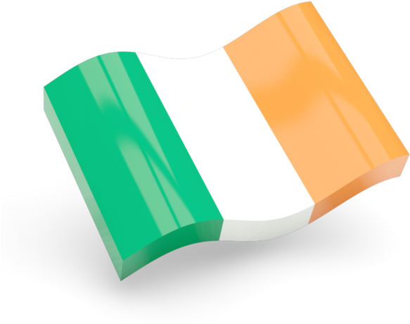 Illustration Of Flag Of Ireland - Ireland Flag 3d Png (640x480), Png Download