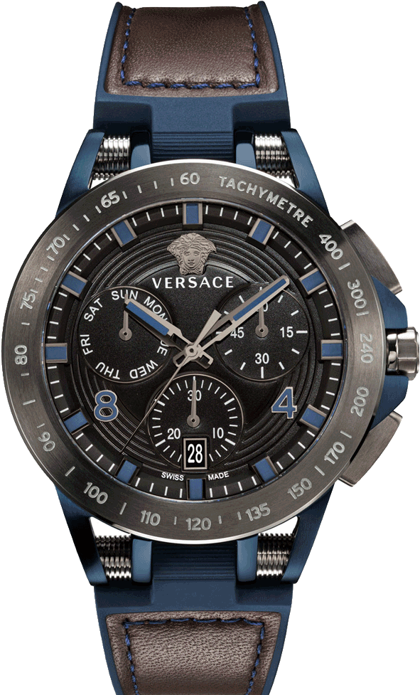 Versace Sport Tech Watch (845x1024), Png Download